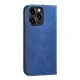 Atverčiamasis dėklas „iPhone 14 Pro Max Magnet Fancy“, mėlynas