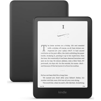 Amazon Kindle Paperwhite (12th Gen) 16GB el. knygų skaitytuvas (be reklamų), juodas