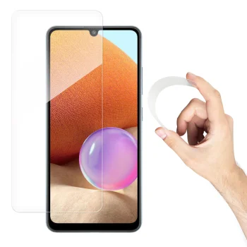 Hibridinis apsauginis stiklas Wozinsky Nano Flexi telefonui Samsung Galaxy A42 5G, 9H, 0.15 mm