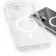 3mk Armor MagCase dėklas, skirtas Samsung Galaxy S24 FE, skaidrus