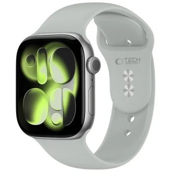Tech-Protect Silicone Watch Strap for Apple Watch 40/41/42 mm, Gray