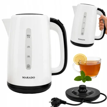 Elektrinis virdulys 2.3L 1500W, baltas