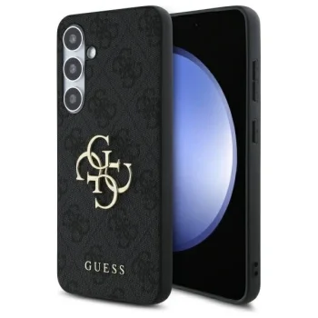 Guess GUHCS24FE4GMGGR S24 FE S721 gray/gray hardcase 4G Big Metal Logo