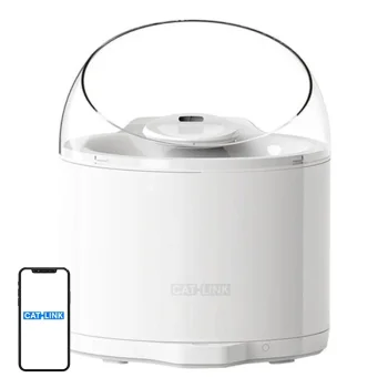 Catlink Pure 2 Smart Pet Water Fountain, 2.6L, Gray