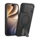 Tech-Protect Kevlar Aura MagSafe dėklas skirtas iPhone 18 Pro Max / 17 Pro Max, Matte Black