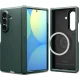 Spigen Tough Armor Pro MagFit dėklas Samsung Galaxy Z Fold 8 Ultra, žalias