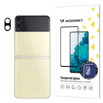 Wozinsky Full Camera Glass 9H Tempered Glass for Samsung Galaxy Z Flip 3