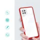 Dėklas Samsung Galaxy A42 5G Hybrid Armor Clear 3 in 1, raudonas