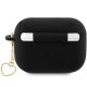 Guess AirPods Pro 2 silikoninis dėklas GUAP2LSCHSK, juodas