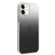 Mercedes Transparent Line dėklas iPhone 12 mini, juodas