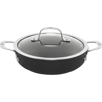 Serviravimo keptuvė su dangčiu Ballarini Alba 24 cm