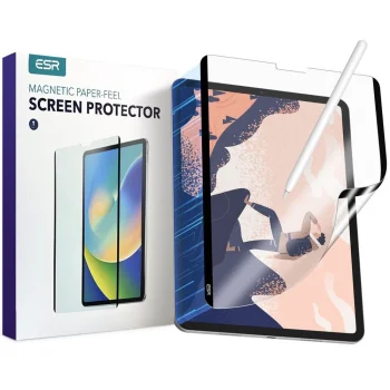 ESR Paper Feel magnetinė apsauginė plėvelė iPad Air 4 / 5 / Pro 11, matinė