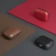 Airpods Pro Uniq Etui Terra Genuine Leather Cover Case, Red