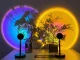 Metal Sunset Projector Lamp with Remote, LED RGB, USB Powered