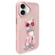 Nimmy Glasses Cool Cat dėklas telefonui iPhone 16, rožinis