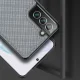 Dux Ducis Fino dėklas telefonui Samsung Galaxy S22+ su nailonu, mėlynas
