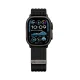 Tech-Protect Nylon Sport dirželis Apple Watch 44 / 45 / 46 / 49 mm, juodas