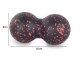 Dvigubas masažo kamuoliukas 8x16 cm, EPP putos