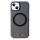 BMW Gradient Bumper MagSafe dėklas iPhone 15 Plus / 14 Plus, pilkas
