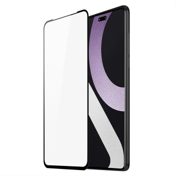 Apsauginis stiklas Xiaomi 12 Lite Dux Ducis 9D Tempered Glass 9H su juodu rėmeliu
