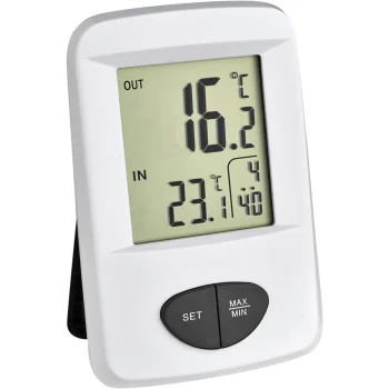 Belaidis termometras TFA 30.3061.02 BASE, baltas