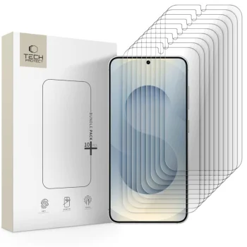 Apsauginis stiklas Tech-Protect Samsung Galaxy S24 / S25, 9H, 10 vnt., skaidrus