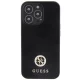 Dėklas Guess 4G Strass Metal Logo iPhone 13 Pro / 13, juodas