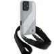 BMW iPhone 16 dėklas M Edition Carbon Stripe & Strap, pilkas