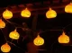 Pumpkin Lights 10 Led Hanging Halloween 200Cm Luminous Decoration Pumpkin