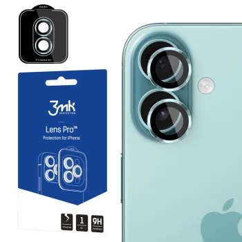 Kameros lęšių apsauginis stiklas 3mk Lens Protection Pro iPhone 17, žalias