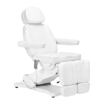 Elektrinė pedikiūro kėdė Sillon Classic, 3 varikliai, balta