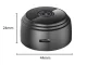Belaidė mini WiFi Full HD kamera, juoda