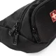 SWISSBAGS LUZERN juosmens krepšys bėgimui ir kelionėms, 3L, juodas