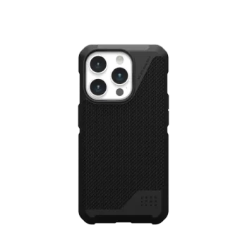 UAG Metropolis LT MagSafe dėklas iPhone 15 Pro telefonui, Kevlar Black