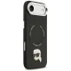 Karl Lagerfeld Karl Pin MagSafe dėklas telefonui iPhone Air, juodas