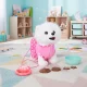 Interactive Walking Dog Toy on a Leash Wags Tail and Plays Music