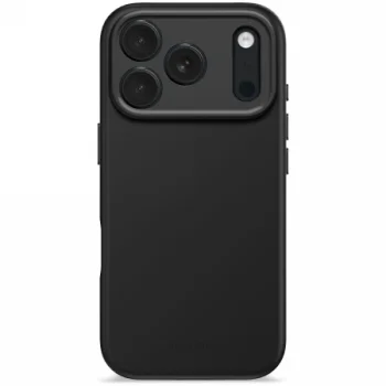 Decoded AntiMicrobial Silicone Backcover MagSafe Phone Case Cover iPhone 17 Pro - black