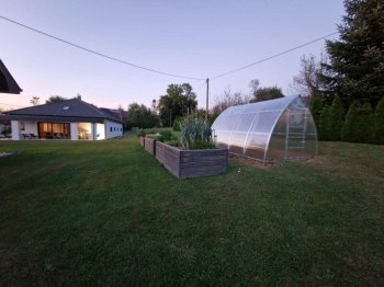 Šiltnamis Klasika Arrow 3x6m (18m²) su 6mm polikarbonatu