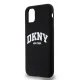 DKNY dėklas iPhone 11 / XR su MagSafe, juodas