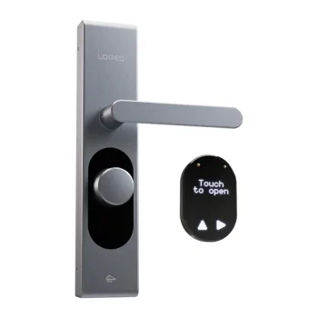Išmanioji durų spyna LOQED Touch Smart Lock, Wi-Fi / Bluetooth, sidabrinė