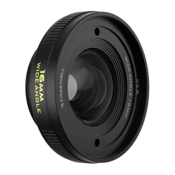 Freewell 16 mm plataus kampo objektyvas su 17 mm sriegiu