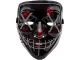 LED Light-Up Halloween / Party Mask Purge, Universal Size