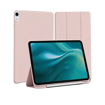 Etteri dėklas Apple iPad 10 2022 10.9" / iPad 11 / iPad 12 11", šviesiai rožinis