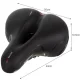 Trizand 00020987 Bicycle Saddle with Suspension and Cover, Black