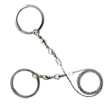 Compact Survival Wire Saw, 56 cm, Silver
