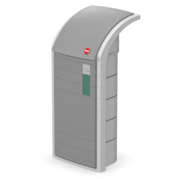 Šiukšlių rūšiavimo dėžė Hailo ProfiLine WSB Design XXXL 120 l, pilka