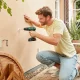 Akumuliatorinis smūginis gręžtuvas-suktuvas Bosch EasyImpact 18V-40, komplektas