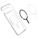 Google Pixel 9 Pro XL Spigen Ultra Hybrid OneTap Ring MagSafe Case Cover, White
