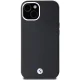 BMW Signature Wrapped Metal MagSafe dėklas iPhone 13 / 14 / 15, juodas