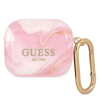 Guess AirPods 3 Case Marble Collection, Pink